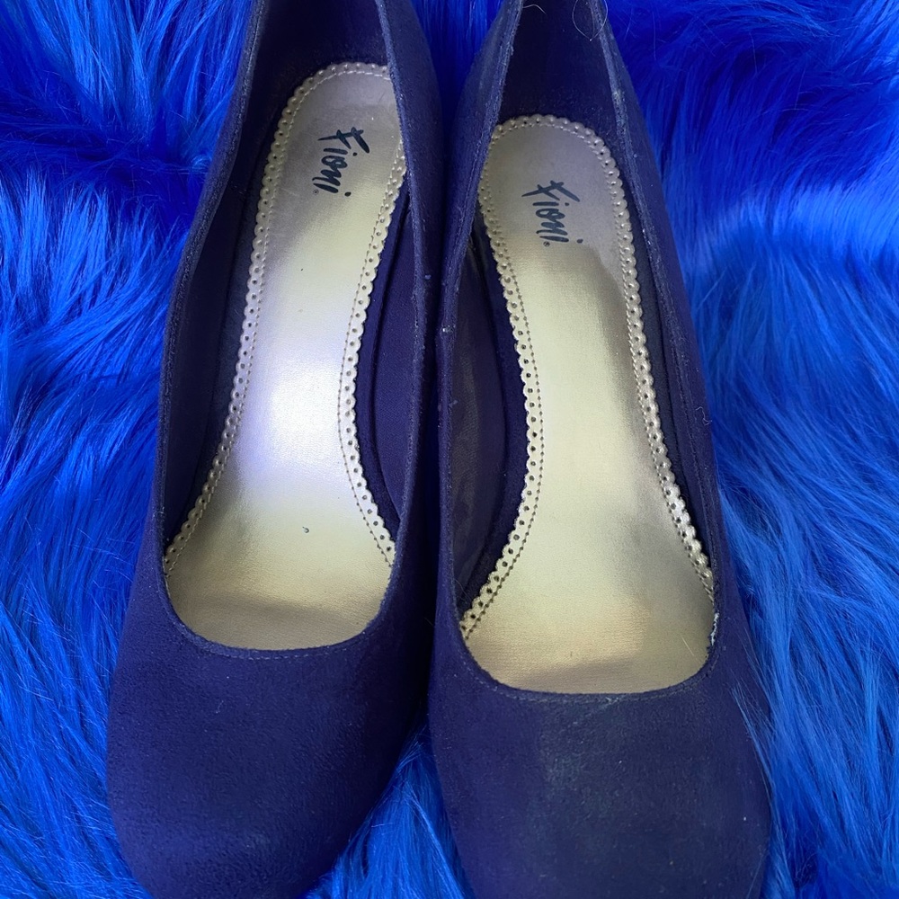 Women's Blue Fioni Heels from Payless